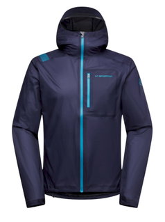 La Sportiva Trail-Laufjacke Ethereal Pro (Hardschell, wasserdicht) dunkelblau Herren