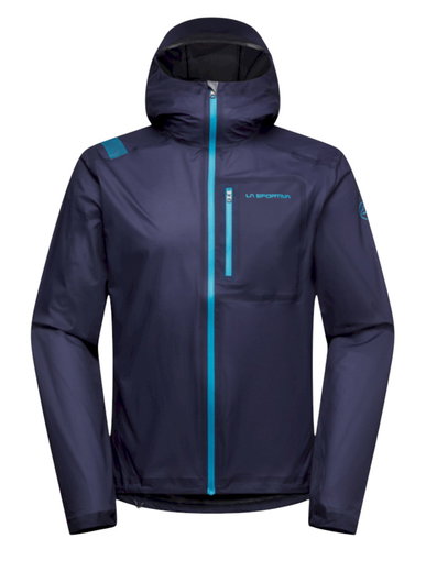 La Sportiva Trail-Laufjacke Ethereal Pro (Hardschell, wasserdicht) dunkelblau Herren