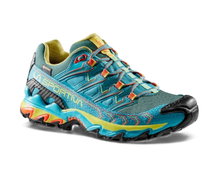 La Sportiva Trail-Laufschuhe Ultra Raptor II GTX (wasserdicht) blau/gelb Damen