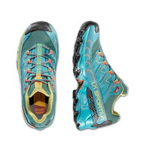 La Sportiva Trail-Laufschuhe Ultra Raptor II GTX (wasserdicht) blau/gelb Damen