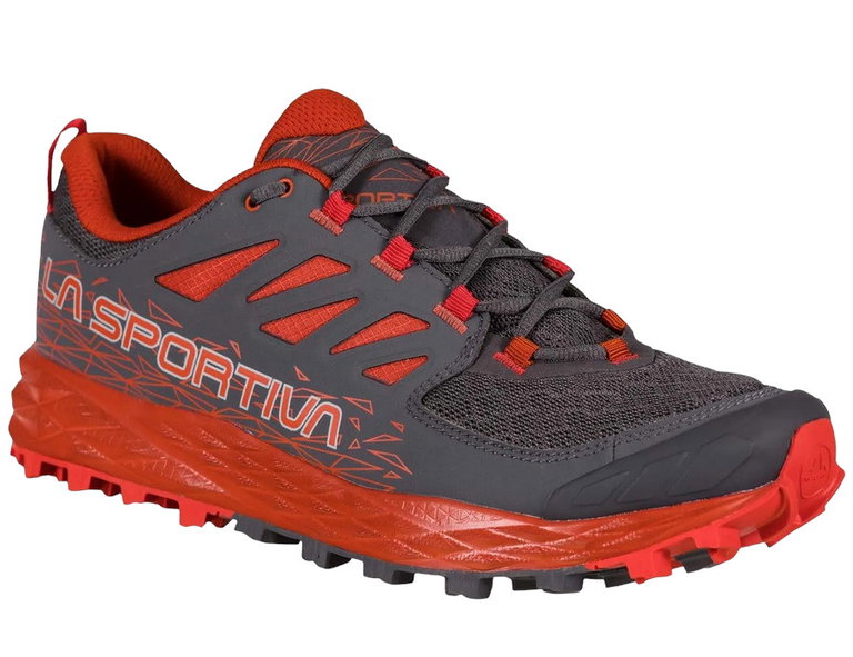 La Sportiva Trail-Laufschuhe Lycan II carbongrau/rot Herren