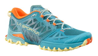 La Sportiva Trail Running Shoes Bushido III teal green/everglade for women