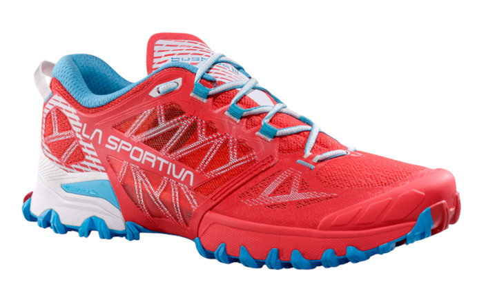 La Sportiva Trail-Laufschuhe Bushido III rot/weiss/blau Damen
