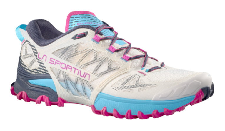 La Sportiva Trail-Laufschuhe Bushido III hellgrau/blau/violett Damen