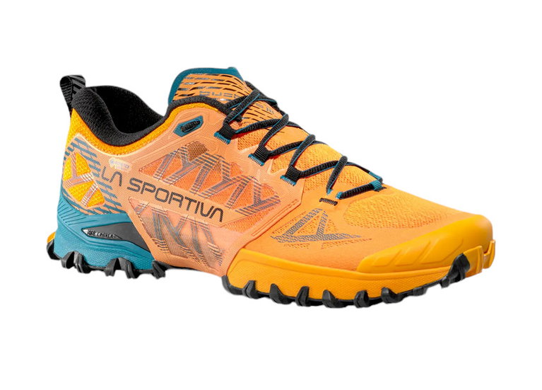 La Sportiva Trail-Laufschuhe Bushido III GTX (wasserdicht) orange/gelb/schwarz Herren