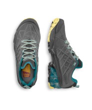 La Sportiva Trail-Laufschuhe Akyra II GTX (wasserdicht, für lange Strecken) 2026 carbongrau/blau Damen
