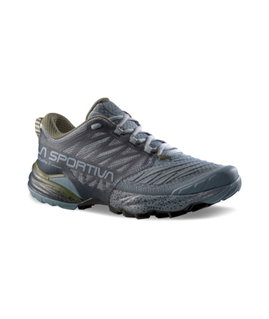 La Sportiva Trail Running Shoes Akasha II dark blue/grey/green ladies