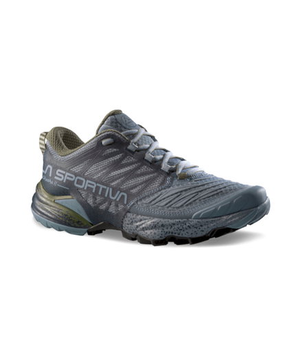 La Sportiva buty do biegania w terenie Akasha II ciemnoniebiesko/szaro/zielone damskie