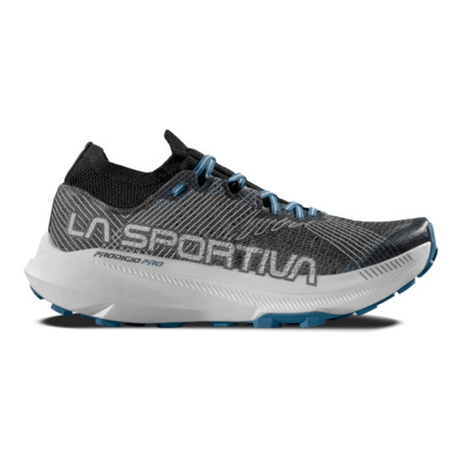 La Sportiva Trail-Laufschuhe Prodigio Pro carbongrau/blau Herren