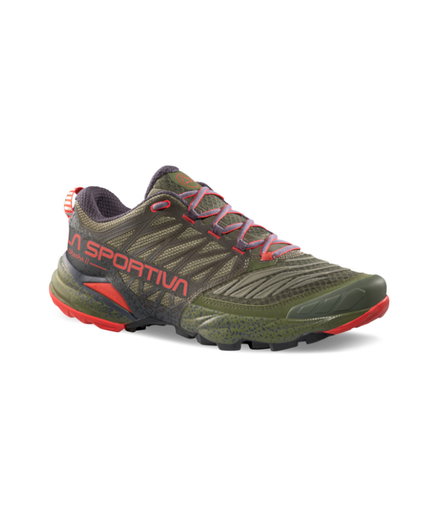 La Sportiva Trail-Laufschuhe Akasha II dunkelgrün/rot Herren