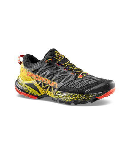 La Sportiva Trail-Laufschuhe Akasha II schwarz/gelb Herren