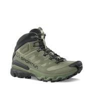 La Sportiva Trekking-Wanderschuhe Ultra Raptor 3 Mid GTX (wasserdicht) dunkelgrün/schwarz Herren