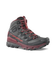 La Sportiva Trekking-Wanderschuhe Ultra Raptor 3 Mid GTX (wasserdicht) carbongrau/rot Herren