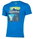 La Sportiva Wander-/Freizeit Tshirt Lakeview (Baumwolle) elektrikblau Herren