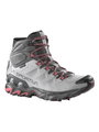 La Sportiva Trail-Laufschuhe Ultra Raptor II Mid Leather GTX (Nubukleder, wasserdicht) grau/schwarz Damen