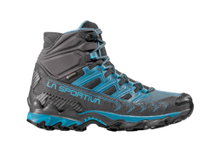 La Sportiva Wanderschuhe Ultra Raptor II Mid GTX (Fast-Hiking, wasserdicht) blau/grau Damen