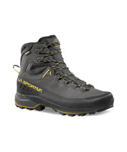 La Sportiva Wanderschuhe TX5 Evo Mid GTX (Zustieg, Nubukleder, wasserdicht) carbongrau/gelb Herren