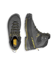La Sportiva Wanderschuhe TX5 Evo Mid GTX (Zustieg, Nubukleder, wasserdicht) carbongrau/gelb Herren