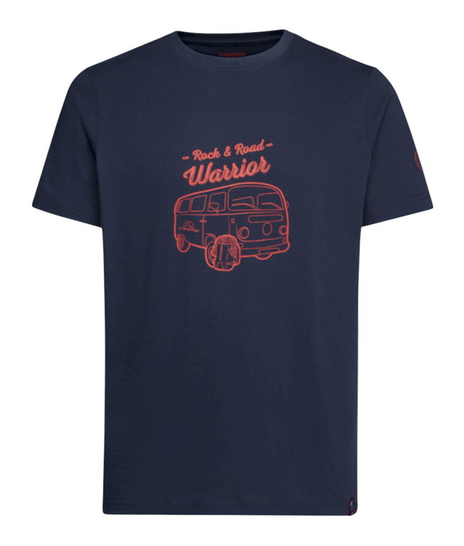 La Sportiva Hiking/Recreation T-shirt Van (Cotton) dark blue Men's