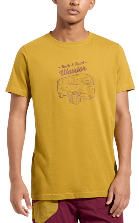 La Sportiva Hiking/Recreation T-shirt Van (Cotton) savannah yellow Men's