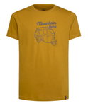 La Sportiva Hiking/Recreation T-shirt Ape - Mountain Living - (Cotton) savannah yellow Men's