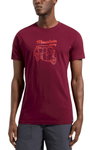 La Sportiva Wander-/Freizeit Tshirt Ape - Mountain Living - (Baumwolle) weinrot Herren