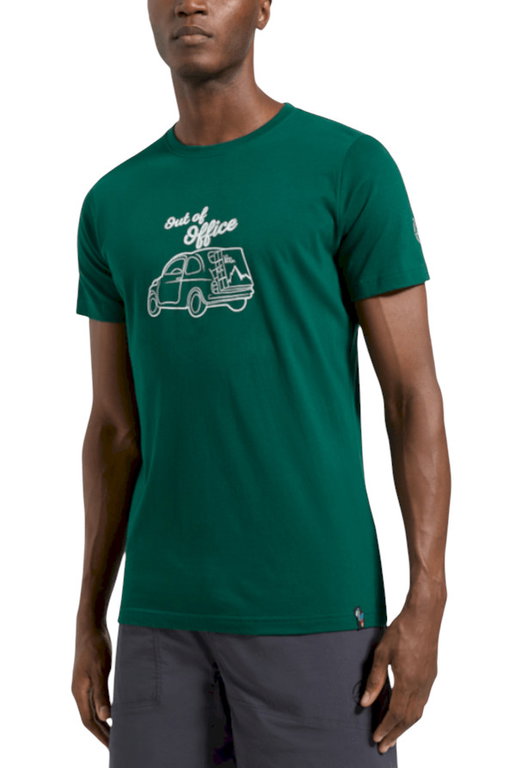 La Sportiva Hiking/Recreation T-shirt Cinquecento - Out of Office - (Cotton) green Men's