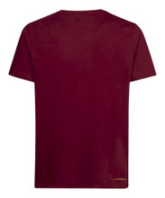 La Sportiva Wander-/Freizeit Tshirt Cinquecento - Out of Office - (Baumwolle) weinrot Herren