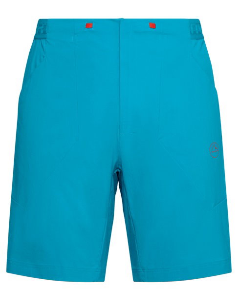 La Sportiva Wanderhose Guard Short (elastischer Bund mit Kordelzug) kurz tropicblau Herren