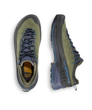 La Sportiva Wanderschuhe TX 4 Evo (Zustieg, Wildleder) dunkelgrün/skyblau Herren
