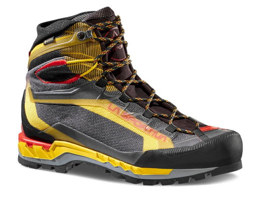 La Sportiva Wanderschuhe Trango Tech GTX (Hochtouren-Bergwandern, wasserdicht) schwarz/gelb Herren