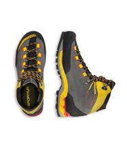 La Sportiva Wanderschuhe Trango Tech Leather GTX (Hochtouren-Bergwandern, wasserdicht) schwarz/gelb Herren