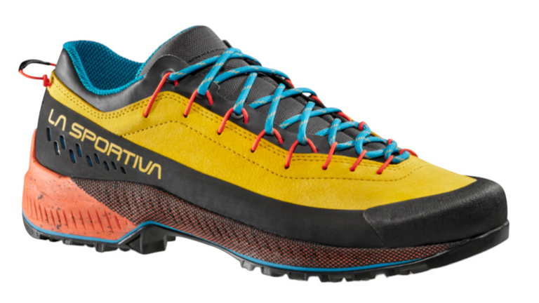 La Sportiva Wanderschuhe TX 4 Evo (Zustieg, Wildleder) gelb/schwarz/blau Herren