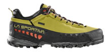 La Sportiva Wanderschuhe TX 5 Low GTX (Nubuckleder, Zustieg, wasserdicht) grüngelb/schwarz Damen