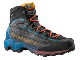 La Sportiva Hiking Shoes Aequilibrium Hike GTX (waterproof) carbon grey/tropic blue men's