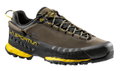 La Sportiva Wanderschuhe TX 5 Low GTX (Nubuckleder, Zustieg, wasserdicht) carbongrau/gelb Herren