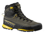 La Sportiva Wanderschuhe TX 5 GTX Nubuckleder (wasserdicht, stabil, schützend) carbongrün/schwarz/gelb Herren