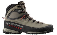 La Sportiva Wanderschuhe TX 5 GTX Nubuckleder (wasserdicht, stabil, schützend) claygrün/schwarz Herren