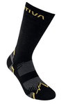 La Sportiva Wandersocke Hiking Socks (Merinowolle) schwarz/gelb - 1 Paar