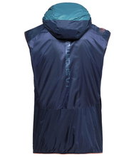 La Sportiva Wander Vest Across Lite Vest (Insulated Vest, Lightweight, Windproof) Hurricane Blue/Deep Blue Men's