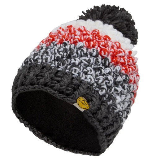La Sportiva Wintermütze (Beanie) Terry rot/carbongrau - Damen