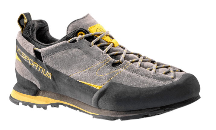 La Sportiva Boulder X Hiking Shoes (Approach) grey/yellow Men's