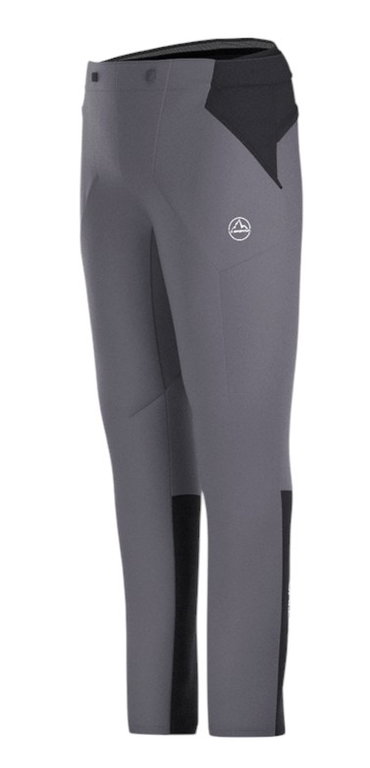 La Sportiva Wanderhose Monument Pant (elastischer Bund mit Kordelzug) lang onyxgrau Herren