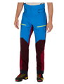 La Sportiva Alpin-Hardshellhose Supercouloir GTX Pro Pant (wasserdicht) lang blau/sangriarot Herren