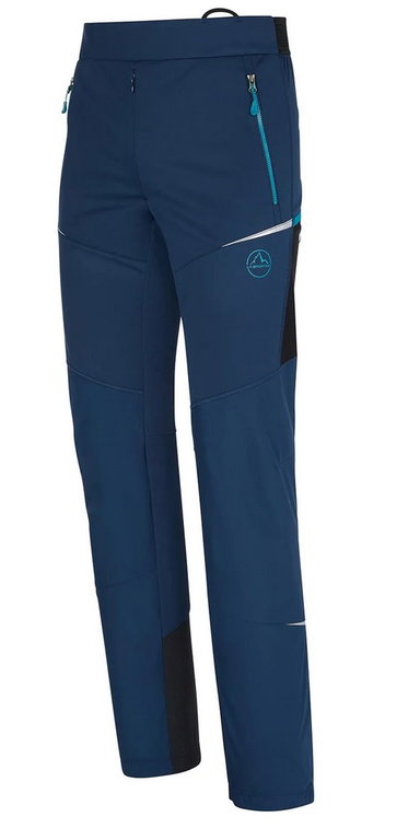 La Sportiva Wander-Ski Pants Ikarus (breathable, windproof) long night blue Men