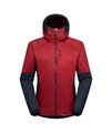 La Sportiva Wanderjacke Across Lite (Isolationsjacke, winddicht, atmungsaktiv) rot/skyblau Herren