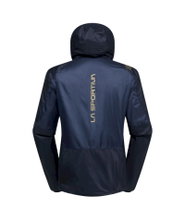 La Sportiva Across Lite Hiking Jacket (Insulated Jacket, Windproof, Breathable) Night Blue/Savana Men's