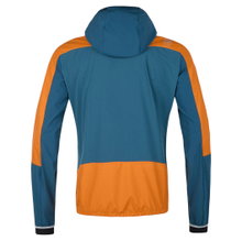 Kurtka Softshell La Sportiva Aequilibrium Gore-Tex (wodoodporna, wiatroszczelna) granatowo-pomarańczowa męska