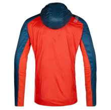 La Sportiva kurtka izolacyjna Aequilibrium Insulation Hoody (lekka, oddychająca) granatowo/czerwona męska