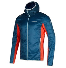 La Sportiva kurtka izolacyjna Aequilibrium Insulation Hoody (lekka, oddychająca) granatowo/czerwona męska